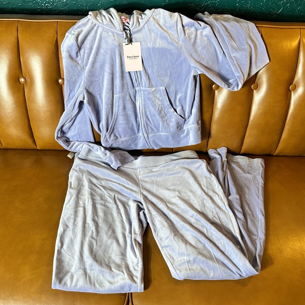 Juicy Couture Lavender Velour Tracksuit Set NWT Lavender Haze